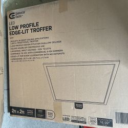 LED profile Edge-lit Troffer Light 2x2