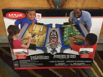 Kids basketball and football game