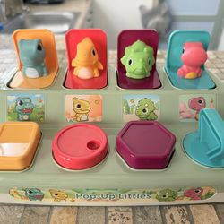 Popup little’s toy- dinosaur