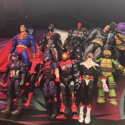 ACTION FIGURE LOT(READ DESCRIPTION)