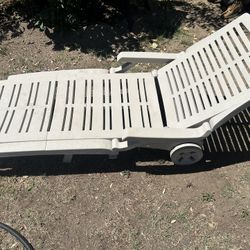 Plastic Folding Chair $20