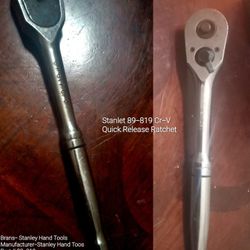 STANLEY  Quick Release Ratchet