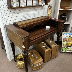 Antique 1920’s Folding Spinet Desk 