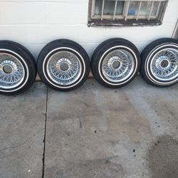 13 " Wire Wheels 