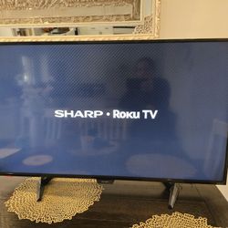 43" sharp roku tv 