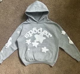 Grey Spider Hoodie 