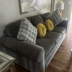 Moving Sale Everything Must Go Sofa, Loveseat, Dining Room Table Seat Seats, Six Wall Art Also