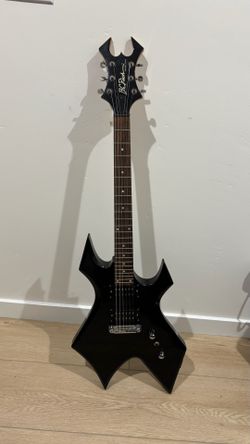 B.C. Rich Warlock Guitar with Widows Peak Head