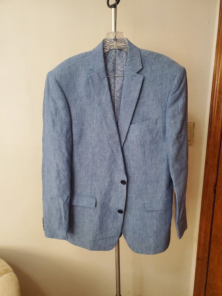 100% Linen Suit..size 40 Regular