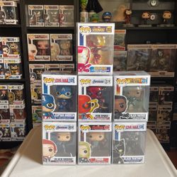 Avengers Funko Pop Set
