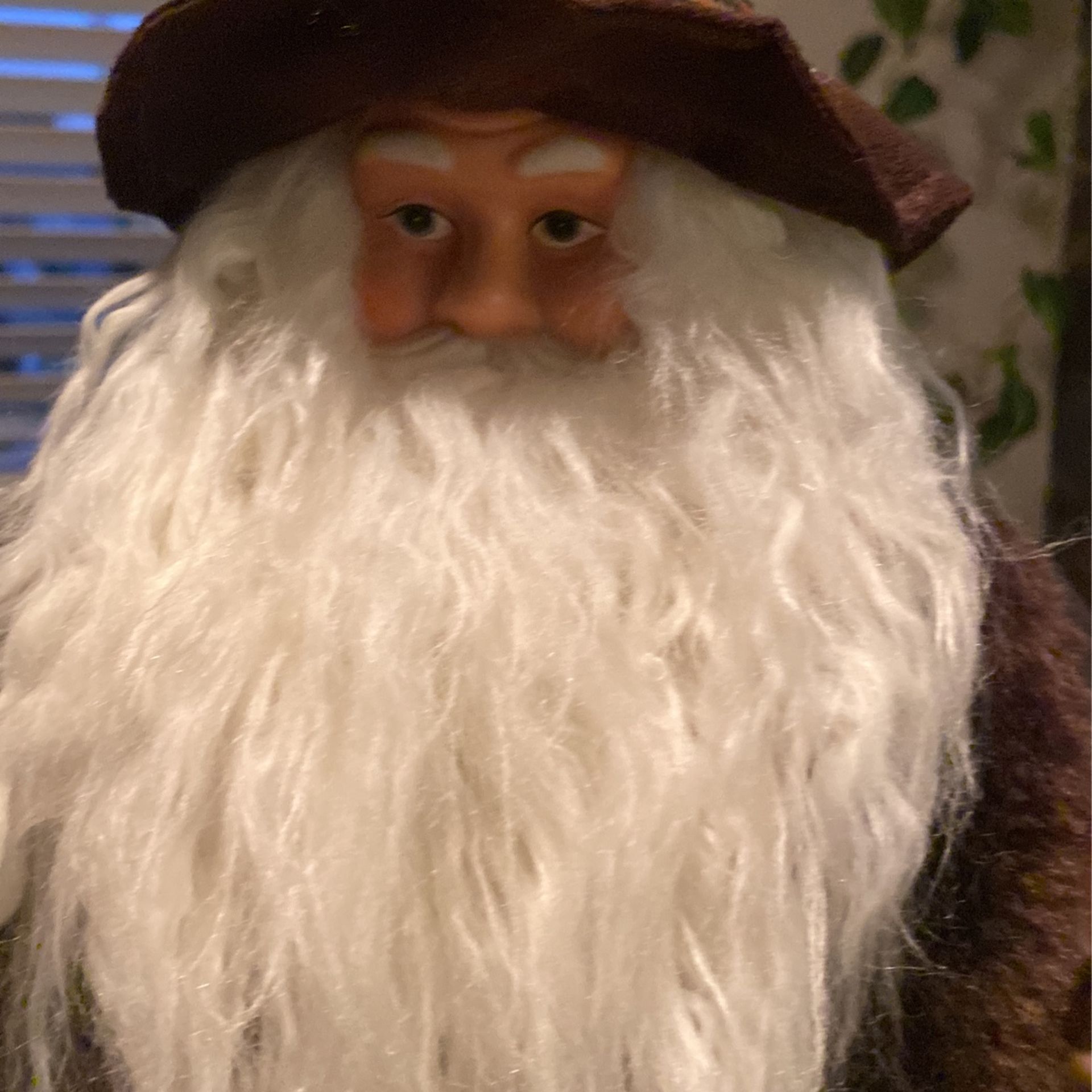 Cowboy Santa Figurine