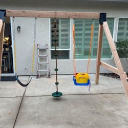 Heavy Duty Doubt or Triple custom  Swing set 