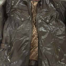 Leather jacket