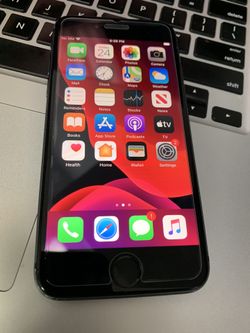 iPhone 8 64GB UNLOCKED w/charger and tempered glass