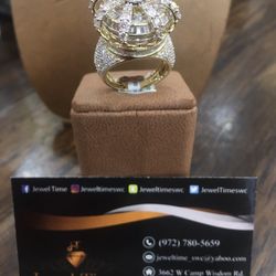 10KT Men’s Diamond Ring 