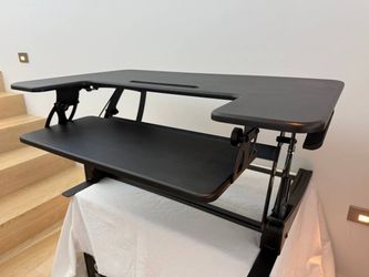 Desktop standing desk converter - $40