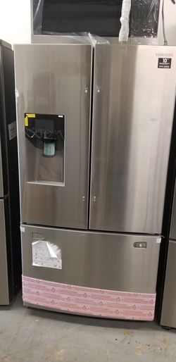 Refrigerator Stainless Steel French Door Samsung Since $39 Down Payment