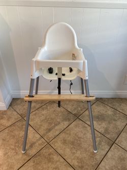 IKEA High Chair With Foot Rest