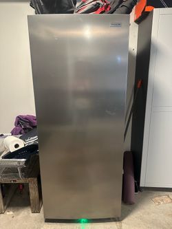 Frigidaire 16 Cu. Ft. Upright Freezer - Garage Ready / Stainless Look