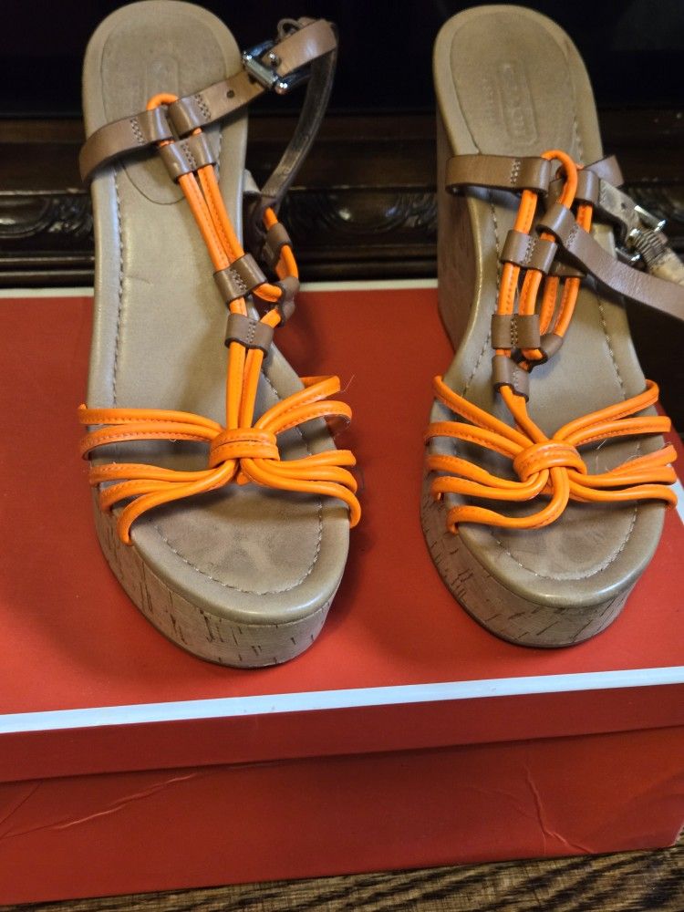 Coach Wedge Heels 