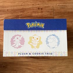 Pokemon Worlds XP San Francisco 2026 Jazwares Painted Ladies Plushie Cookie Trio
