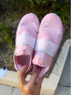 Nike Kids Pink Slip-On Sneakers Size 2y