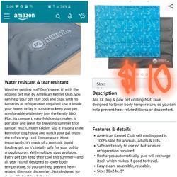 Cooling Pet Mat