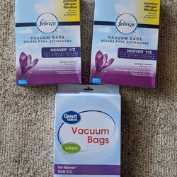 6 New Vacuum Cleaner Bags for Hoover Y or Z