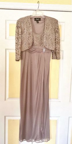 Especial Occasion two piece maxi dress. Used