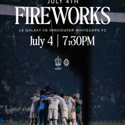 LA GALAXY TICKET 
