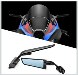 M1000RR 2020-2024 Motorcycle Rearview Mirror 360° Rotating Wind Wing Side Mirror Anti-glare