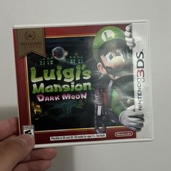 Luigi’s Mansion Dark Moon 3Ds 
