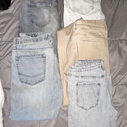 Jeans/ Pants Fashion Nova And Bullhead For Men