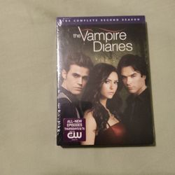 THE VAMPIRE DIARIES COMPLETE SECOND SEASON 5 DVD'S & 22 GREAT EPISODES !