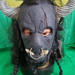 Official AAA Lucha Libre TAURUS Latex MASK The Beast Mortos Pro Wrestling AEW by Ghoulish Productions
