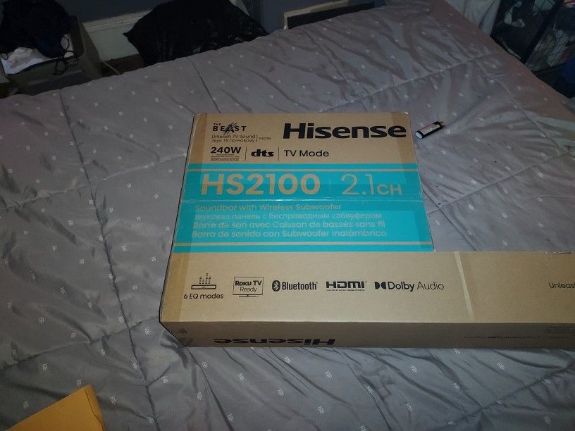 Soundbar And Subwoofer