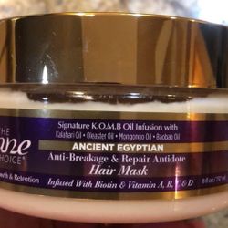 Glistening moisture hair Mask gold