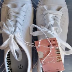 White DIY shoes