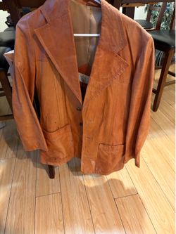Gruno Chardin Leather Vintage Jacket