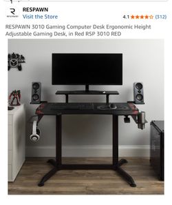Computer desk adjustable