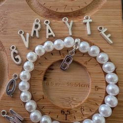 8mm Any Initial Bracelet