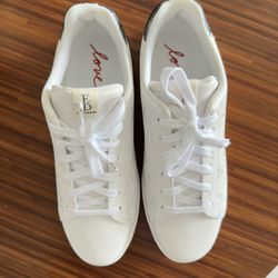 White Sneakers, Size 11, wide, runs small