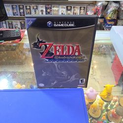 The Legend of Zelda The Wind Waker Nintendo GameCube Complete CIB Black Label