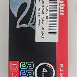 KingSpec NT Series 4TB M.2 2280 SATA SSD