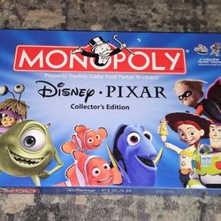 Monopoly Disney PIXAR Collectors Edition 2005 100% Complete Excellent Condition!