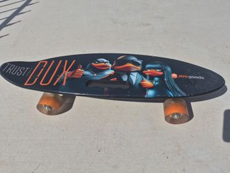 Skateboard with light up wheels
