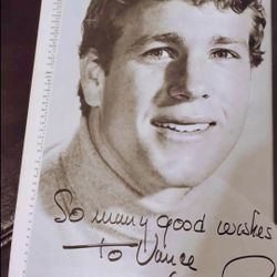 Ryan O'NEAL SIGN PHOTO 