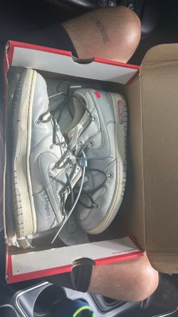 Off white dunks 9.5