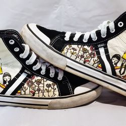 VANS Wellesley X Keren Richter Hitop sneaker! (Womens Size 7)
