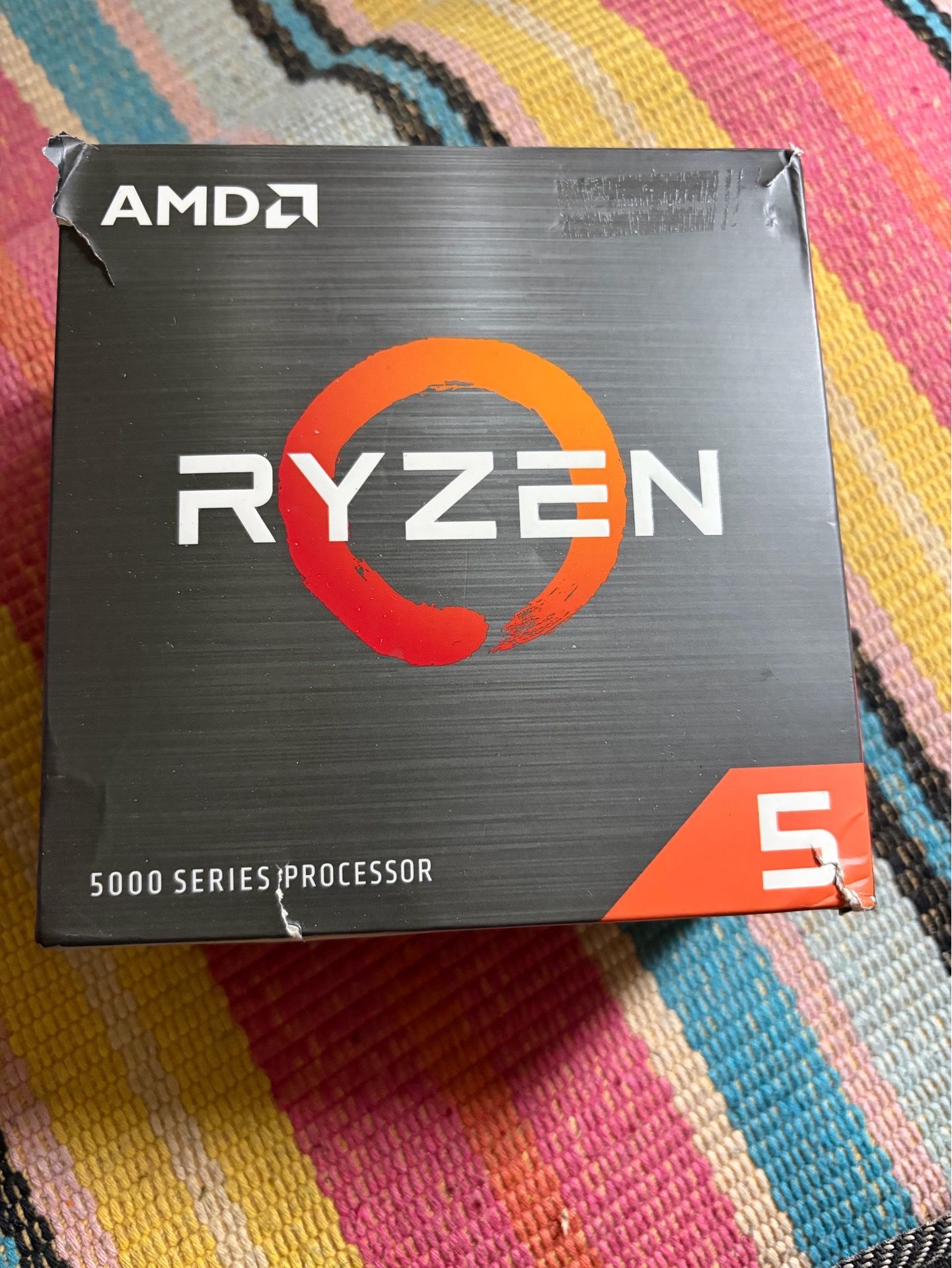AMD Ryzen 5 5500 6 Core 12 Thread AM4 Desktop Processor w Wraith Cooler